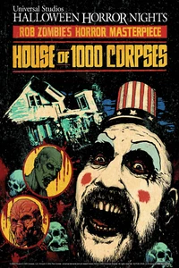 House of 1000 Corpses Movie Universal Horror Nights Poster - Picture 1 of 1