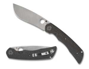SPYDERCO Nati Amor Subvert Folding, Carbon Fiber Handles, Sprint Run, C239CFP - Picture 1 of 3