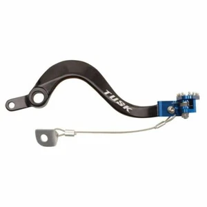 Tusk Aluminum rear Brake Pedal Blue Tip fits: Yamaha WR250F/WR426F 1998-2006 - Picture 1 of 2
