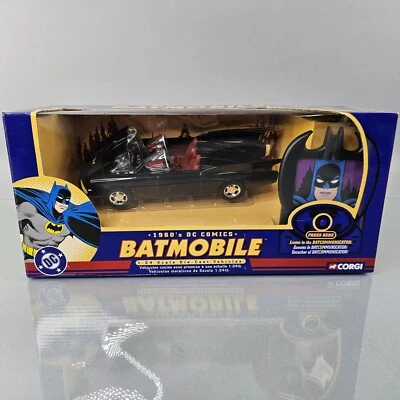 Corgi DC Comics 1960s BATMOBILE 1:24 Scale Diecast & Communicator 77501 OPEN BOX - Image 1 of 4
