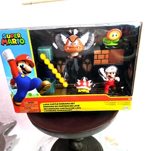 Super Mario: Lava Castle Diaorama Set, Jakks, 2023 - Imagen 1 de 9