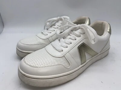 MIA Alta Malta Lace Up White Leather Women's Size 7.5M Shoes GS1303443 - Image 1 of 4