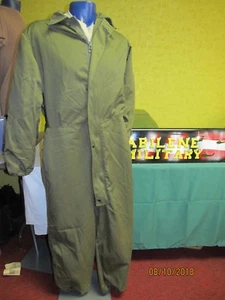 Mono mecánico militar aislado clima frío verde cremallera en muy buen estado grande - Imagen 1 de 9