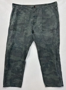 Sean John Jeans Men’s 48 Baggy Faded Camo Denim Pants Hip Hop Y2K Cotton - Picture 1 of 22