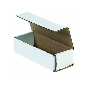 50-10x4x4 White Corrugated Carton Cardboard Packaging Shipping Mailing Box Boxes - Picture 1 of 1