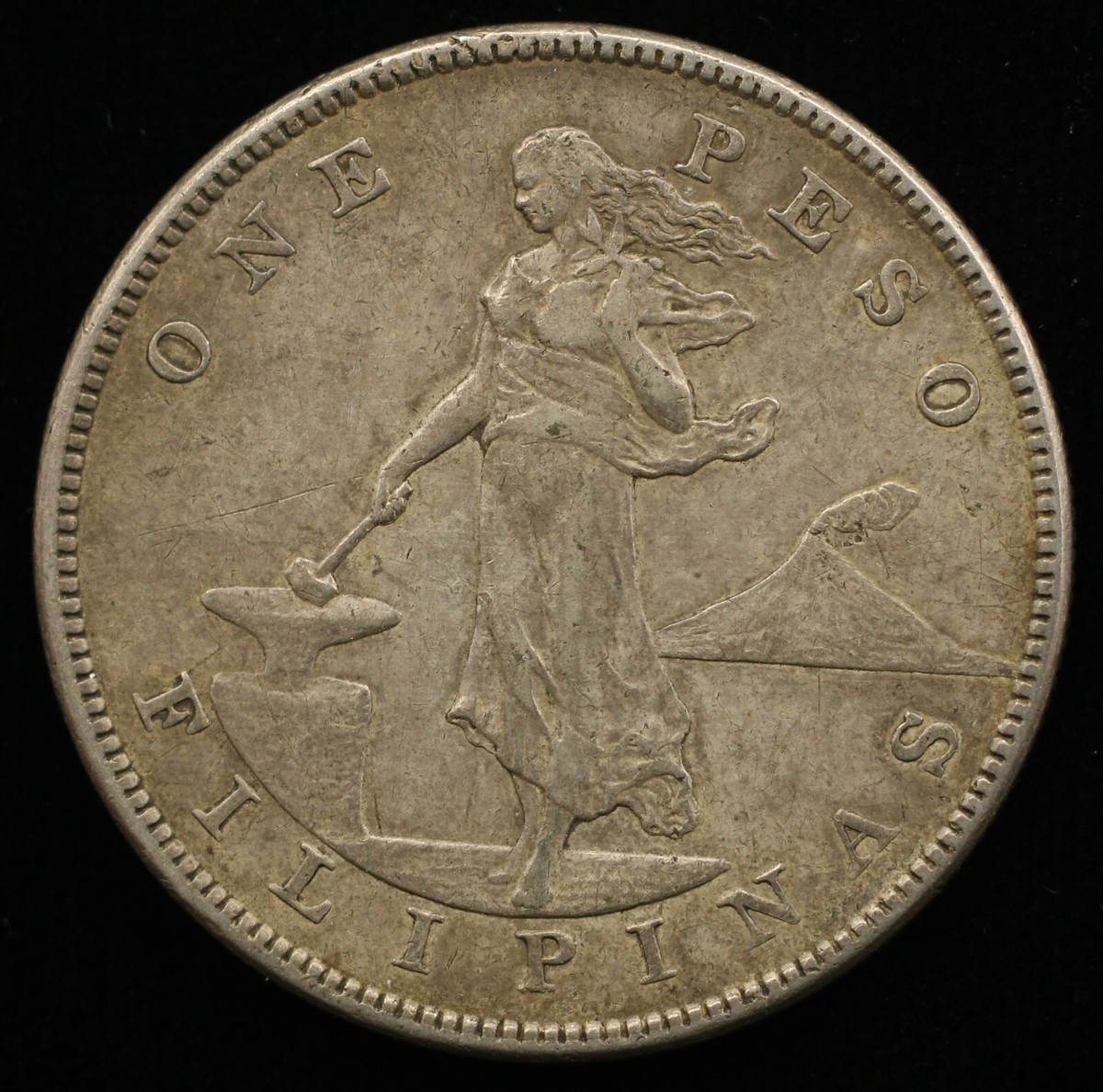 1903年 アメリカ合衆国 フィリピンペソ NGC AU DETAILS phil_1p_1903s_au53_o1_1200x120