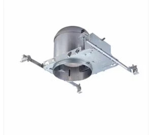 6 in. Aluminum New Construction IC Rated Recessed Can Airtight Housing (6-Pack) - Picture 1 of 7