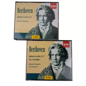 Beethoven CD Box Set Complete String Quartets 1 - 17 8 x Discs EMI Classics - Picture 1 of 4