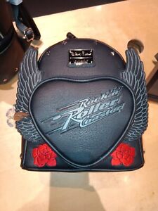 Disney loungefly Aerosmith mini backpack 2023. in hand NWT