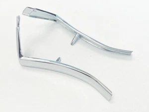 1968 1969 Pontiac GTO LeMans Vinyl Top Moldings End Caps 68-69 Mouldings PAIR! - Picture 1 of 3