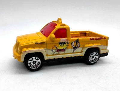 2000 Matchbox Truck Troop Carrier Yellow Sponge Bob Lifeguard Goo Lagoon - Image 1 of 4