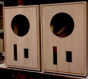 Altec 620 Cabinets Baltic Birch Red Oak Veneer 604 Model 17 18 WILL SHIP - Picture 1 of 16