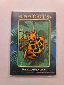 2022 UD Goodwin Champions Interesante Insectos Parche Arlequín Bug #IP-41 - Imagen 1 de 2