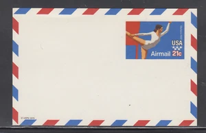 USA  1979 / MINT  - 21 CENT  AIR MAIL POSTAL CARD - SCOTT # UXC18 - Picture 1 of 1