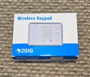 Nortek Nice Brand 2GIG Wireless Keypad Model 2GIG-PAD1-345 New In Box - Picture 1 of 3