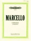 Benedetto Marcello: 6 Sonates: Cello : Instrumental Trabajo Por Marcello,Nuevo