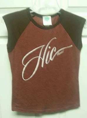 Blusa HICGIRL HIC HAWAII tamanho M sem mangas marrom marrom - Imagem 1 de 4