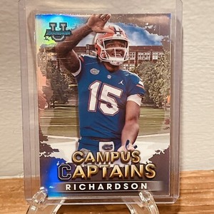 2022-23 Bowman University Best Anthony Richardson Campus Captain Refractor SP #6