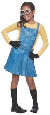 Disfraz Minion Halloween Vestir Niños Niñas Mujer Minion Pequeño 4-6 Foto 1 de 2