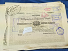 AUSTRIA: 11 x Aktie Allgemeine Depositen-Bank 200 Gulden öW, 1881, EF minus
