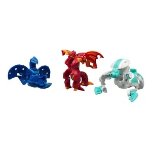 Bakugan Dragonoid Pyrus Red B500 Serpenteze Blue Aquos B300 Hydorous Haos B200 - Picture 1 of 20