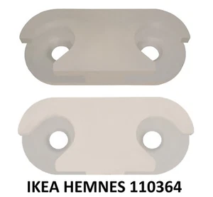 2x Reißverschluss Kompatibel Verstärkt IN Nylon für Schuhschrank IKEA Hemnes # - Bild 1 von 6