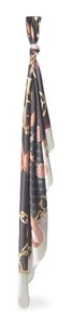 GUESS Foulard Scarf 125X125 Tuch Ivory Multi taupe schwarz Neu - Bild 1 von 2