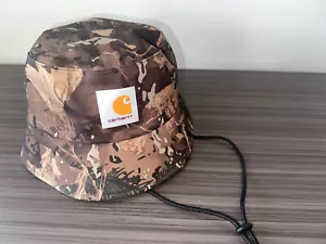 Carhartt WIP Gore-Tex Infinium Line Bucket Hat - Combi Camo M/L - Picture 1 of 7