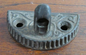 Vintage 1876 Eastlake ANTICA serratura a fascia finestra cattura custode ghisa vittoriano - Foto 1 di 7