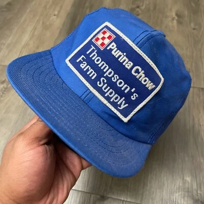 Sombrero de camionero vintage años 80 malla Purina Animal Chow talla única  Foto 1 de 4