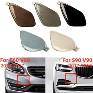 Front Bumper Trailer Tow Eye Hook Cover For Volvo S60 V60 14-17 S90 V90 17-19
