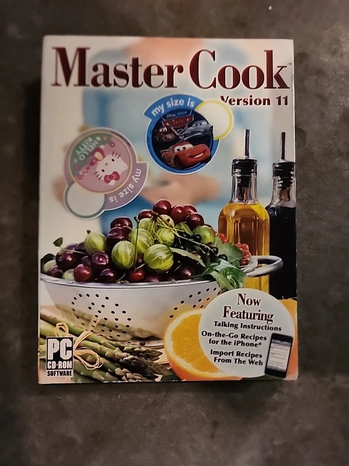 Master Cook - Version 11 PC Game / Cookbook CD-ROM - Image 1 of 2