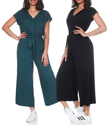Ragwear Damen Jumpsuit Overall Einteiler Hosenanzug Freizeit lange Hose Glina - Bild 1 von 4