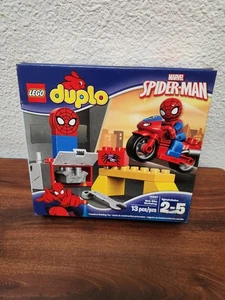 LEGO Duplo 10607 Marvel Spider-Man Web-Bike Workshop | Retired | New & Sealed - Picture 1 of 4