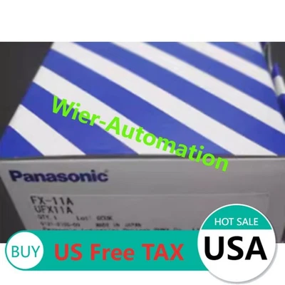 US Free TAX New PANASONIC SUNX FX-11A Fiber Optic Sensor - Image 1 of 4