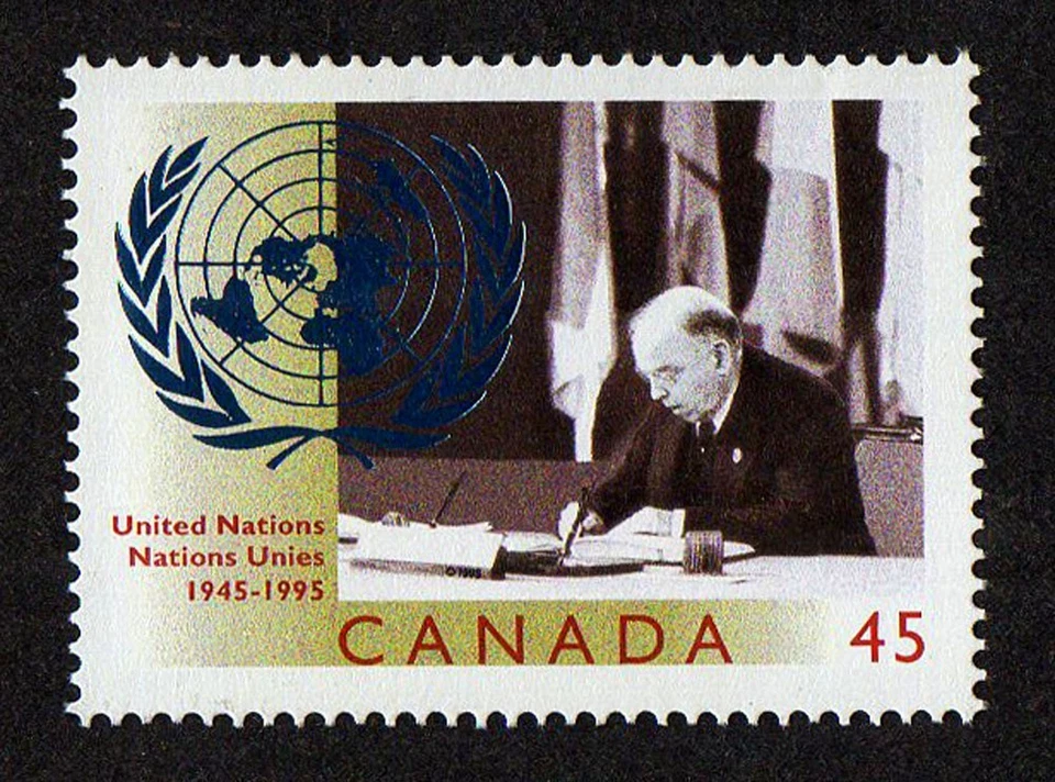 CANADA, SCOTT # 1584, MNH PARTICIPATION IN UNITED NATION ACTIVITIES, YEAR 1995 - Image 1 of 1