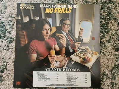 MARK FARNER BAND *GRAND FUNK RAILROAD / NO FRILLS *PROMO VINYL LP #SD 19196 Foto 1 de 3