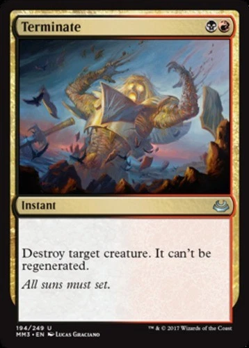 MTG magic cards 1x Terminate Modern Masters 2017 NM-Mint, English - Image 1 of 1