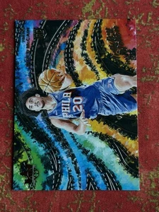 2024-25 Panini Court Kings Jared McCain Artistry in Motion #17 Rookie RC 76ers - Picture 1 of 2