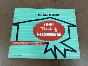 Vintage HOME PLANS BOOK Parade of Homes Mid Century Modern ranch house blueprint - Picture 1 of 12