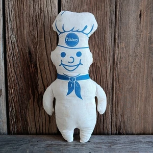 Pillsbury Doughboy Poppin' Fresh Pillow Puppe 70er Vintage Werbung Promo 14 Zoll - Bild 1 von 13