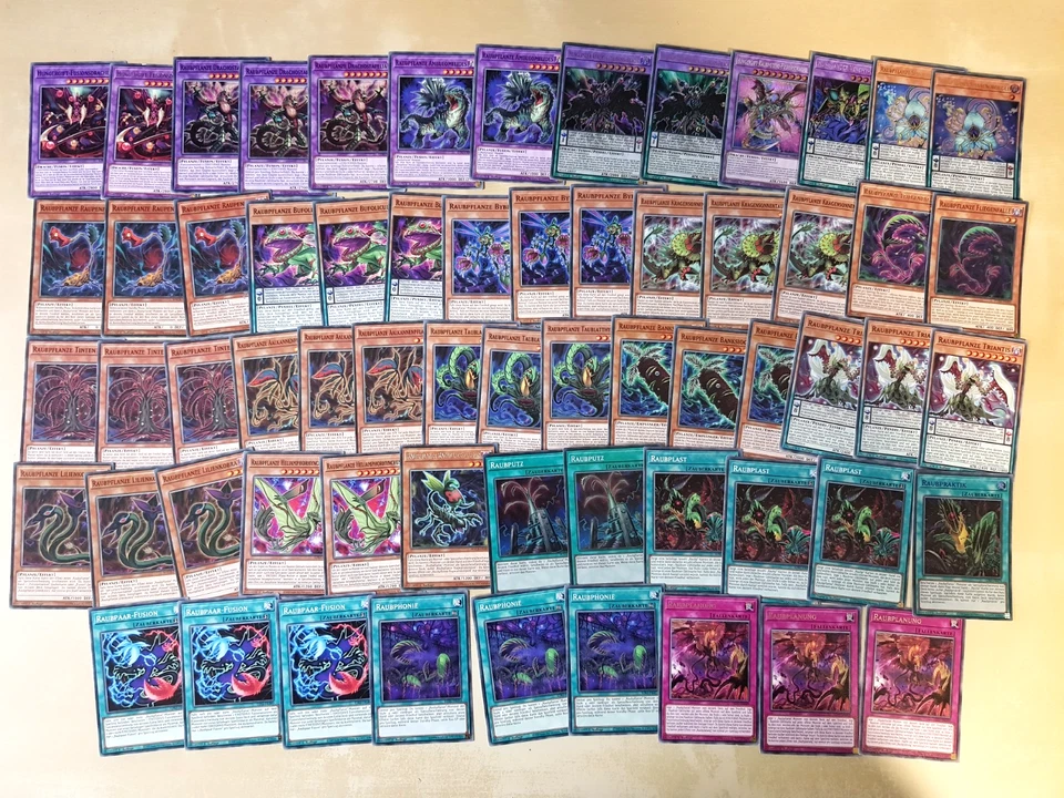 Raubpflanze Deck YU-GI-OH Karten Chimerafflesia Hungergift-Fusionsdrache - Bild 1 von 1