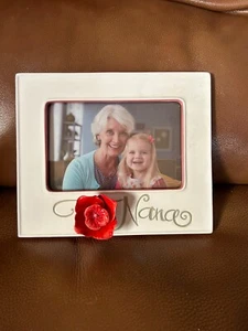 Hallmark Nana Ceramic Rose Photo Frame New - Picture 1 of 9