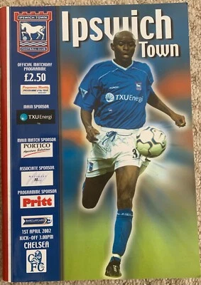 IPSWICH TOWN v CHELSEA (FA BARCLAYCARD PREMIERSHIP) 1st APRIL 2002 - Image 1 of 3