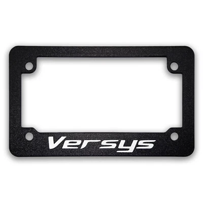 Marco de matrícula texturizado para motocicleta Kawasaki Versys (TODOS LOS AÑOS) Foto 1 de 2