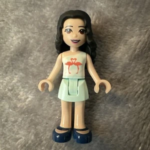 Lego Friends Girl Minifiguras Emma frnd343 de Heartlake City Peluquería Aqua - Imagen 1 de 6