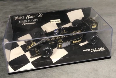 Minichamps F1 1:43 J Dumfries Lotus 98T 1986 - Image 1 of 4