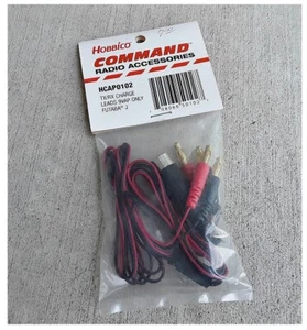 Hobbico Futaba J Tx/Rx Charge Leads (9VAP Only) HCAP0102 Old Stock Discontinued - Picture 1 of 1