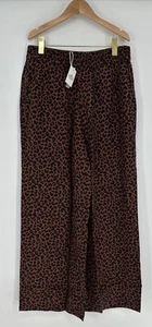 Marine Layer Allison Trouser Pant Leopard. Elastic Waist Lightweight NWT. Large - Picture 1 of 6