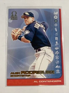 2000 Pacific Omega AL/NL Contenders #AL16 Alex Rodriguez - Picture 1 of 2